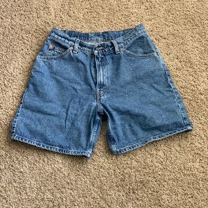 Levi shorts (high rise, mom jean style)